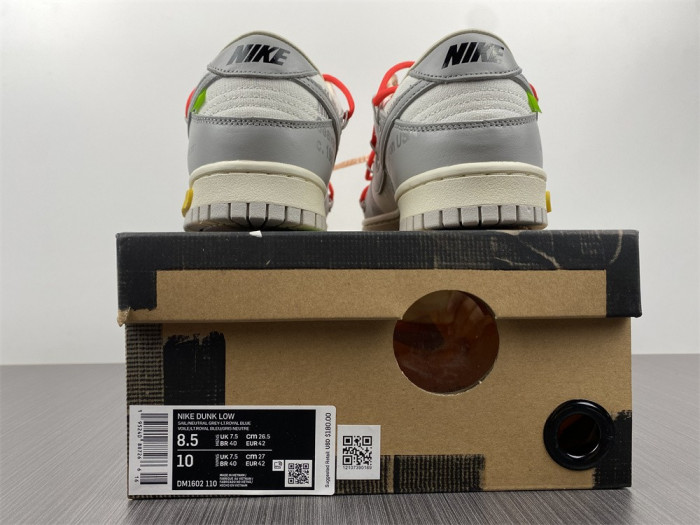 Off-White x Dunk Low ‘Lot 06 of 50’ DJ1602-110