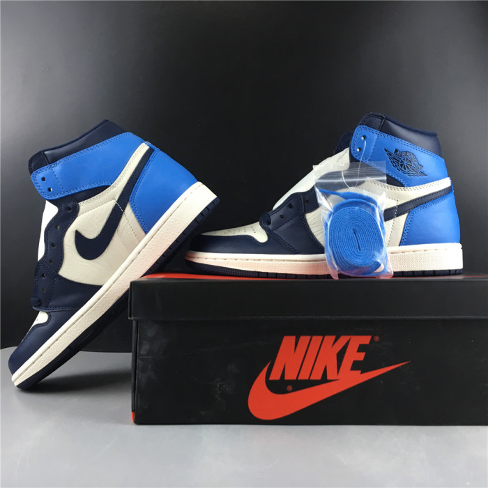 Air Jordan 1 Retro High OG “Obsidian” 555088-140