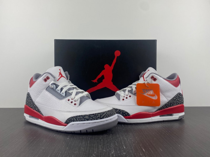 Air Jordan 3 Retro “Fire Red” DN3707-160