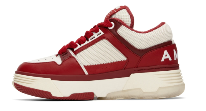 AR1M1 White & Red MA-1 Sneakers