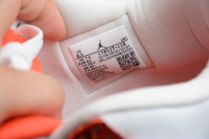 Air Jordan 4 “Team Orange”CT8527-118