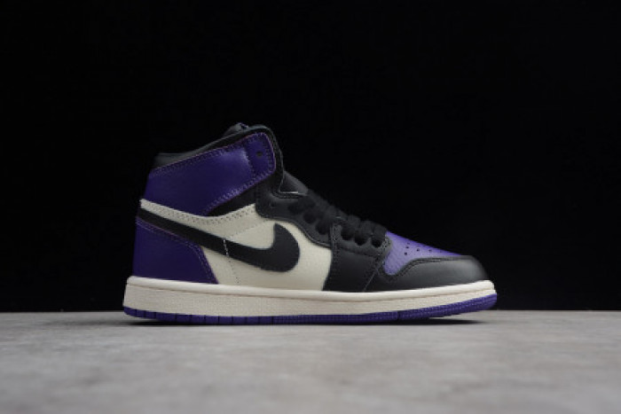 KIDS AIR JORDAN 1 RETRO HIGH OG ‘COURT PURPLE’ 555088-501