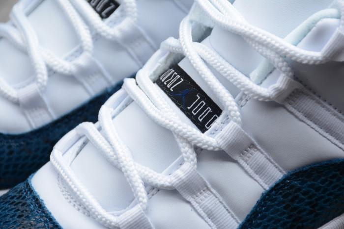 Air Jordan 11 Low “Navy Blue Snakeskin” CD6846-102