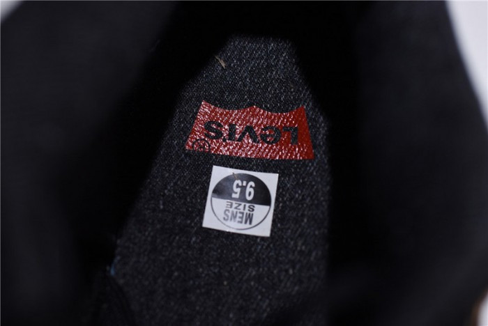 Levi’s x Air Jordan 4 ‘black’ AO2571-001