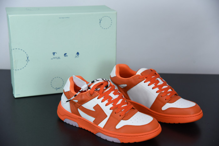 OFF WHITE™ C/O VIRGIL ABLOH OUT OF OFFICE LOW-TOP LEATHER SNEAKERS "OOO"