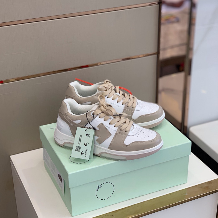OFF WHITE™ C/O VIRGIL ABLOH OUT OF OFFICE LOW-TOP LEATHER SNEAKERS "OOO"