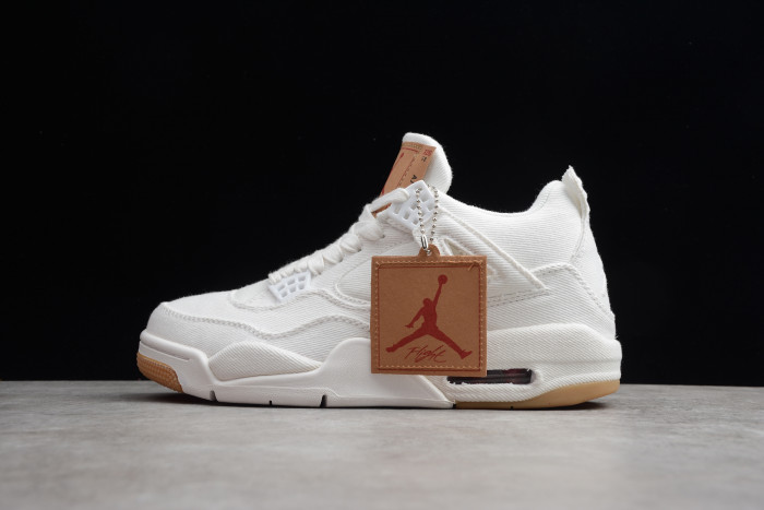 Levi’s x Air Jordan 4 ‘White’ AO2571-100